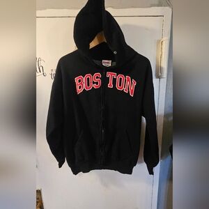 Boston Black Hoodie M